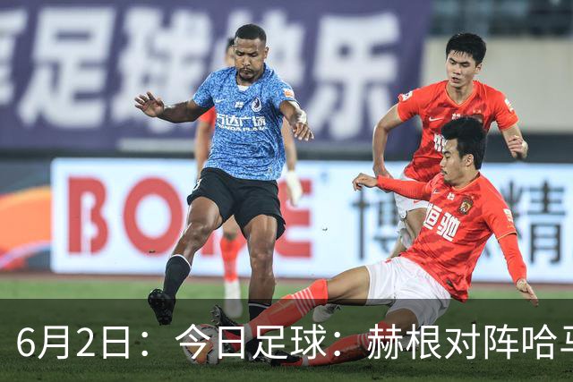 6月2日：今日足球：赫根对阵哈马比代格福什对阵布鲁马波卡纳